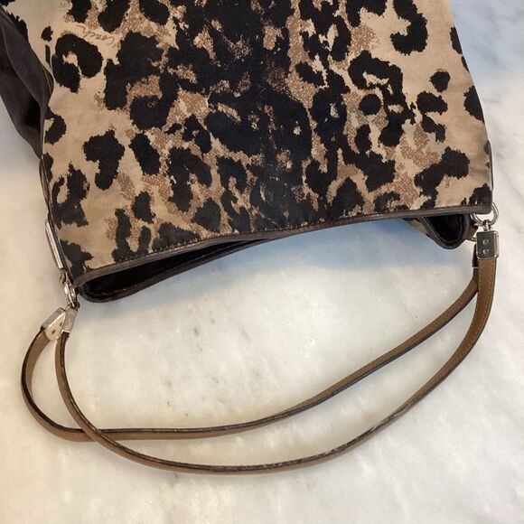 Coach Madison Ocelot Animal Print Phoebe Shoulder Bag - Picture 10 of 15